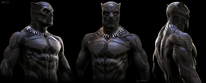 Avengers Infinity War Concept Art Jerad Marantz Black Panther 6 3 ortho