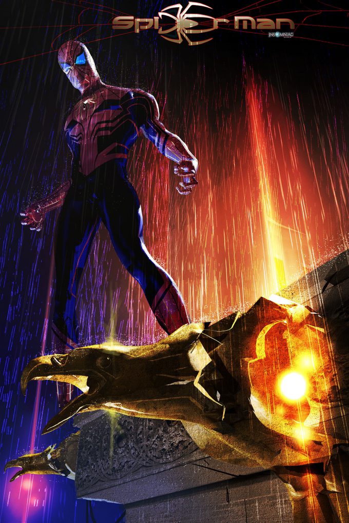 Spider Man Game PS4 Concept Art Julien Renoult 19