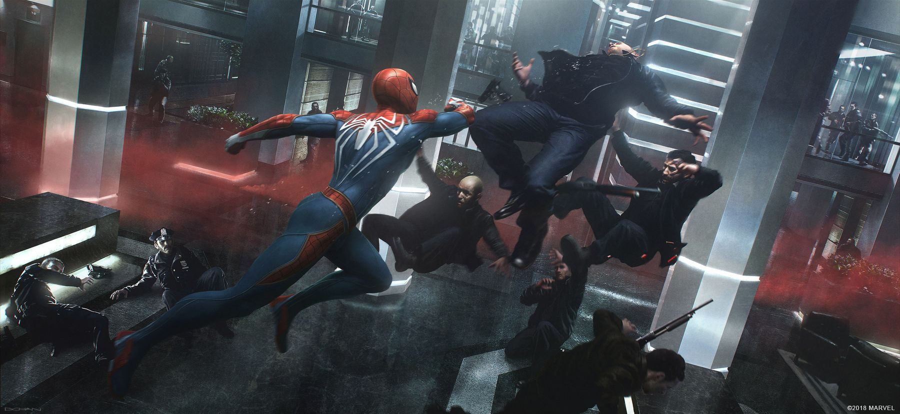 A arte da capa: Artistas da Insomniac falam sobre desenhar o Spider-Man –  PlayStation.Blog BR