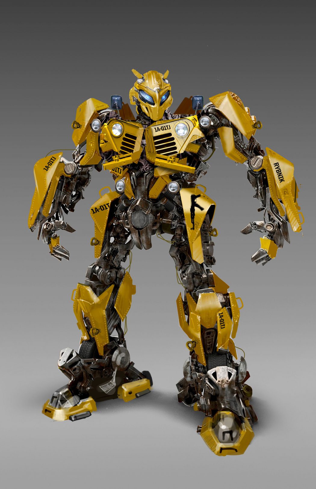 Bumblebee(2018 Film) Concept Art by Matt Tkocz | Concept Art World