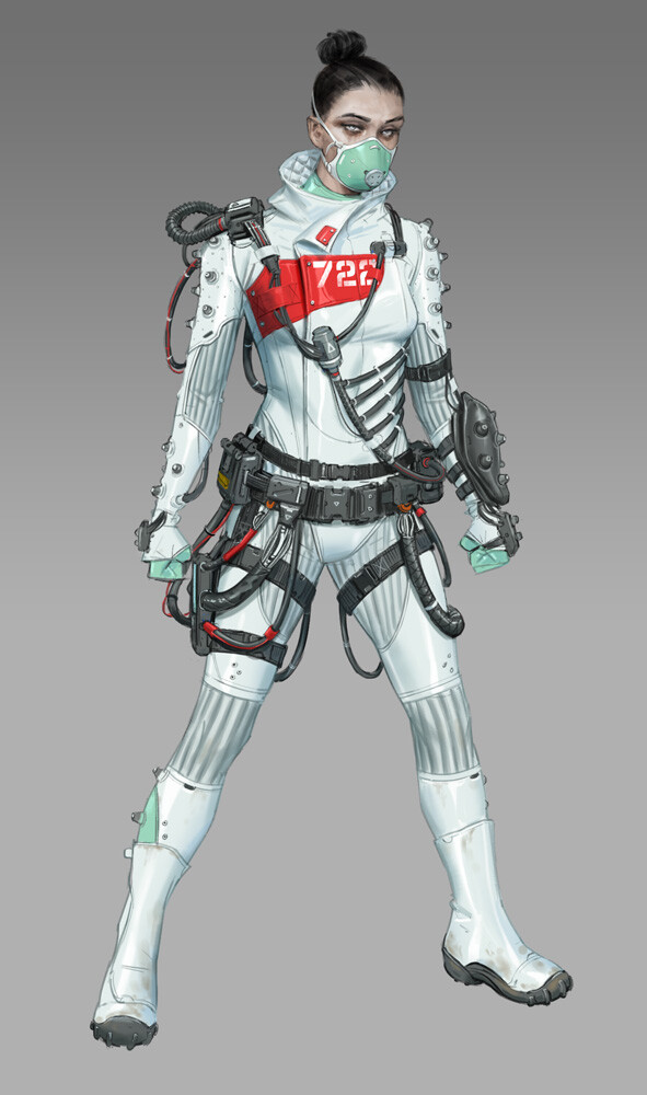 ArtStation - APEX LEGENDS - FAN-MADE CHARACTER CONCEPT DESIGN.