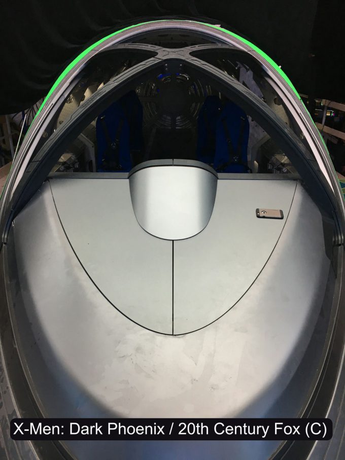 X Men Dark Phoenix Concept Art S Larroude XJet Cockpit Front pic