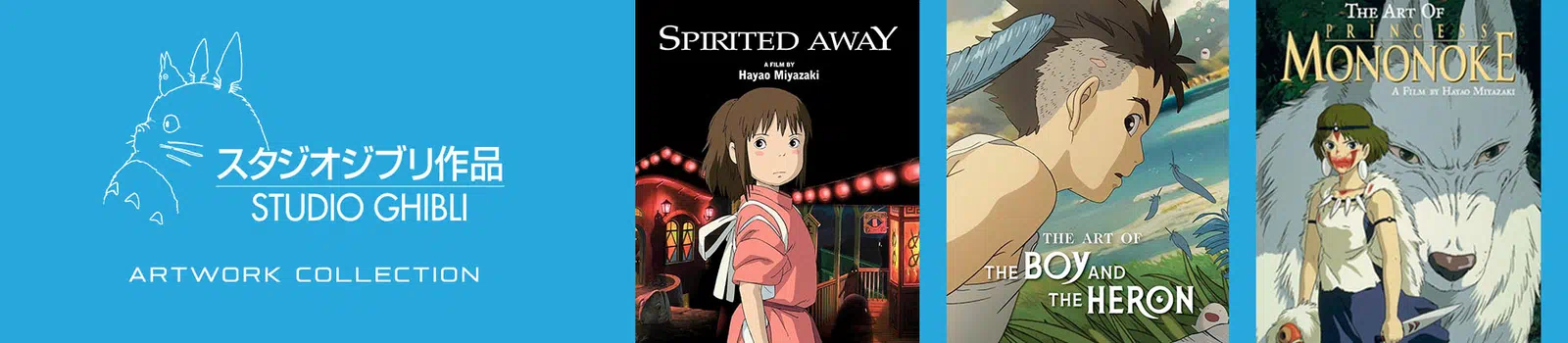 Studio Ghibli Art Books